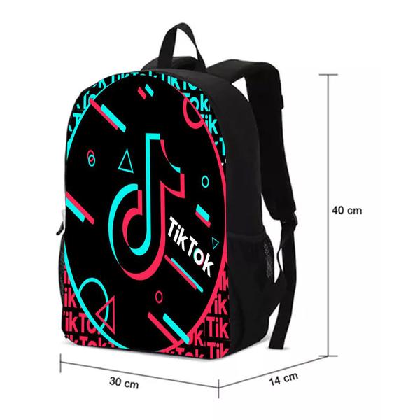 Imagem de Mochila Bolsa Escolar Modelo Musical Vídeos Novidade Infantil