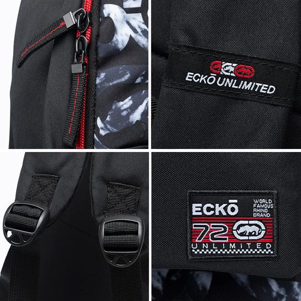 Imagem de Mochila Bolsa + Estojo Feminina Escolar Ecko Reforçada