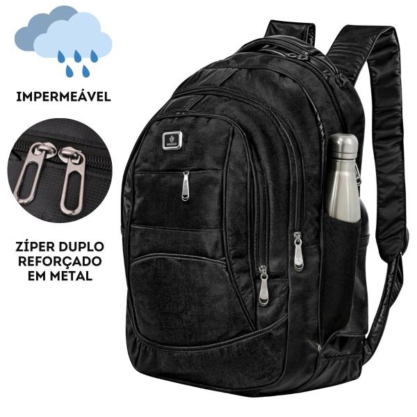 Imagem de Mochila Bolsa Feminina Executiva Escolar Faculdade Grande Impermeavel Notebook