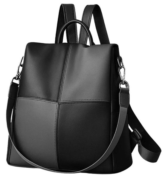 Mochila Bolsa Feminina Moderna Bolso Antifurto de Ombro Alça transversal Dia a Dia Trabalho