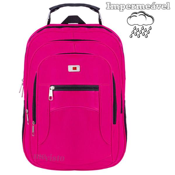 Imagem de Mochila Bolsa Feminina Reforçada Notebook Trabalho Viagem Escolar