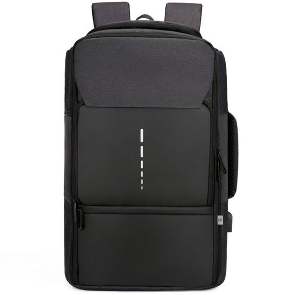 Imagem de Mochila Bolsa Masculina Feminina Cabo Usb e Porta Notebook