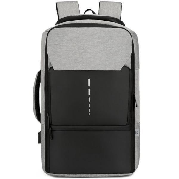 Imagem de Mochila Bolsa Masculina Feminina Cabo Usb e Porta Notebook