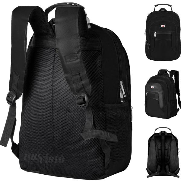 Imagem de Mochila Bolsa Masculina Feminina Notebook Impermeável Reforçada