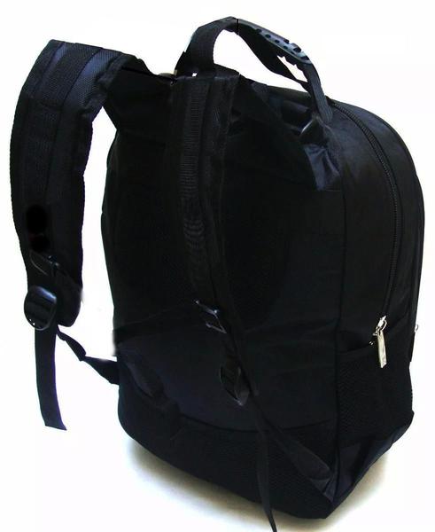 Imagem de Mochila Bolsa Masculina Feminina Para Notebook 15.6 Preta