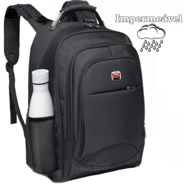 Imagem de Mochila Bolsa Masculina Notebook Impermeável Reforçada