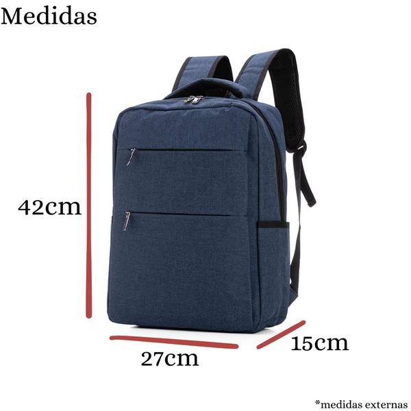 Imagem de Mochila Bolsa Notebook Executiva Faculdade Escola Trabalho