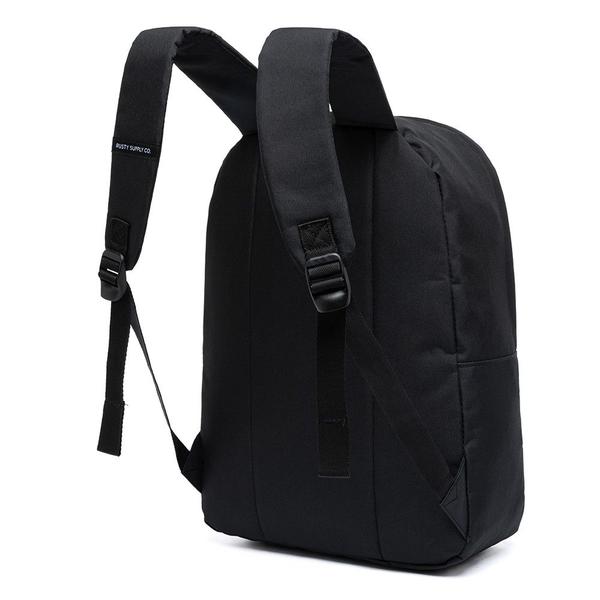 Imagem de Mochila Bolsa Rusty Masculina Resistente Espaçosa Preto Escolar Passeio