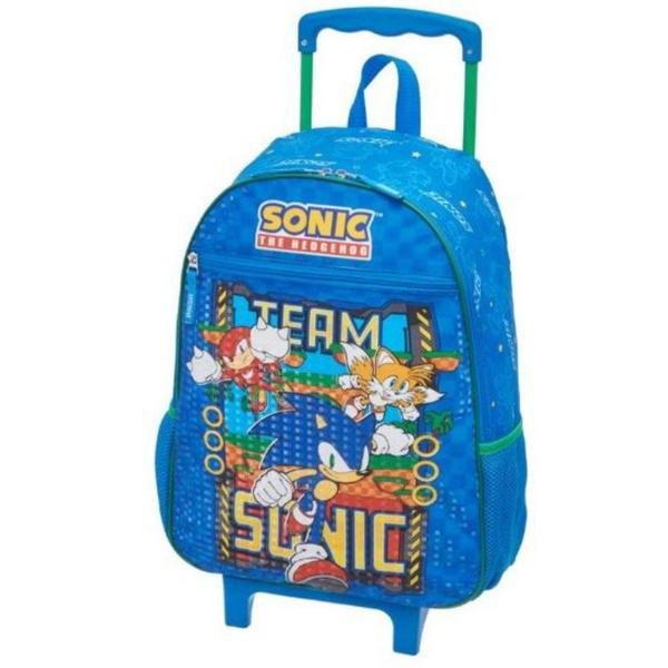 Imagem de Mochila c/ Rodinhas Sonic Ref.989G01 - Pacific