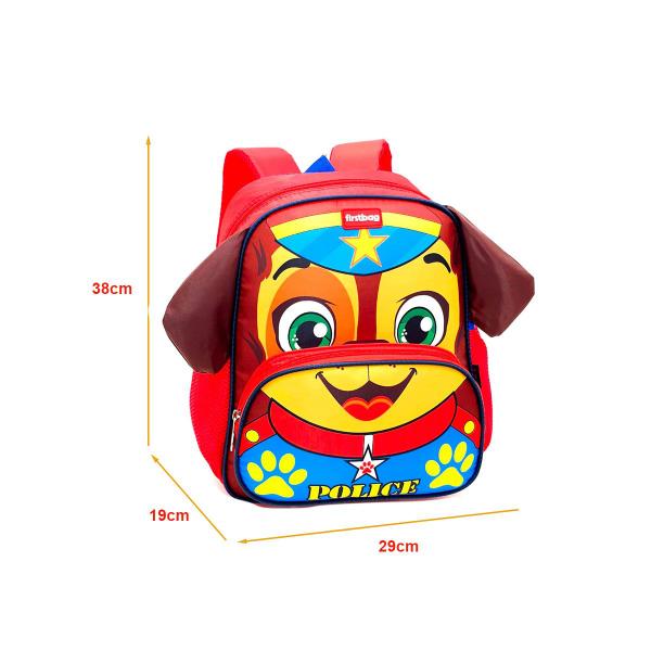 Imagem de Mochila Cão Police Escolar Infantil Creche M4731