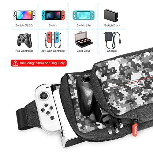 Imagem de Mochila carregando bolsa de viagem para Nintendo Switch / Lite / OLED