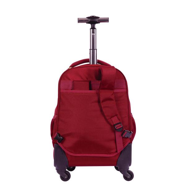 Imagem de Mochila Carrinho com Rodas 360 2 em 1 Sestini Work - Vinho