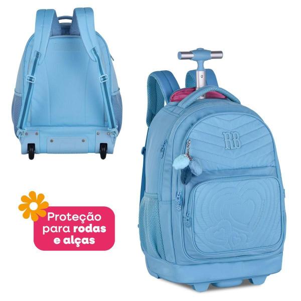 Imagem de Mochila Carrinho Rebecca Bonbon Bolsa Escolar Meninas Infant