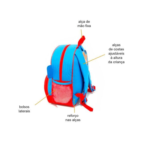 Imagem de Mochila Carro Escolar Infantil Creche Cp24000D