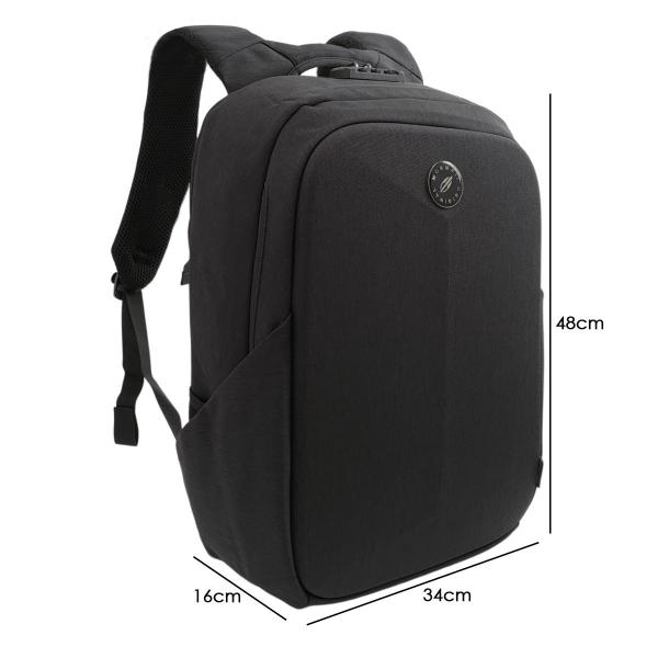 Imagem de Mochila com cadeado antifurto executiva notebook