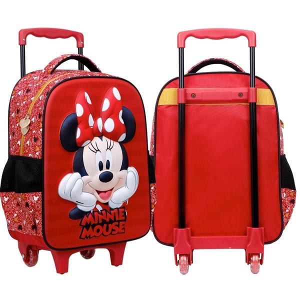 Imagem de Mochila com carrinho xeryus minnie ref 11450