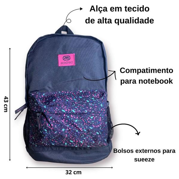 Imagem de Mochila com Estojo Compartimento para Notebook ONBONGO EK2130