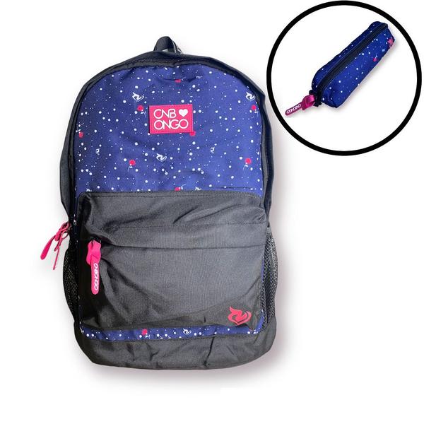 Imagem de Mochila com Estojo Compartimento para Notebook ONBONGO OB0018