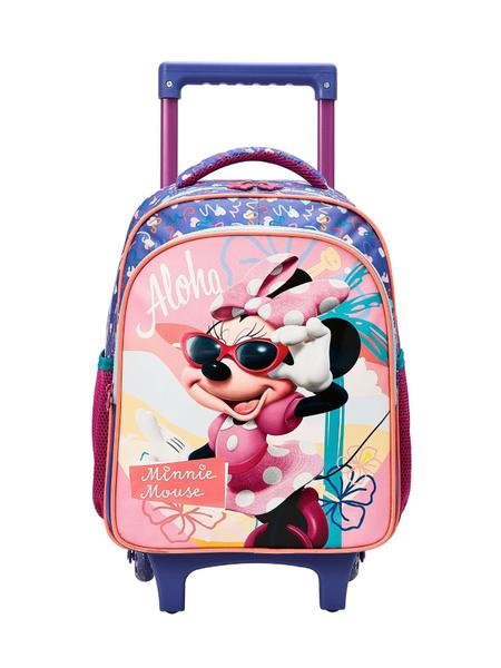 Mochila com Rodas Escolar 16 Minnie Original 13230 - Xeryus Imagem de Mochila com Rodas Escolar 16 Minnie Original 13230