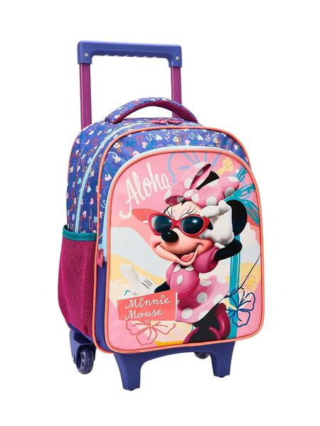 Mochila com Rodas Escolar 16 Minnie Original 13230 - Xeryus Imagem de Mochila com Rodas Escolar 16 Minnie Original 13230