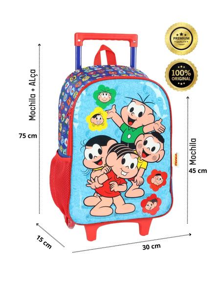 Imagem de Mochila Com Rodas Turma da Mônica IC41322