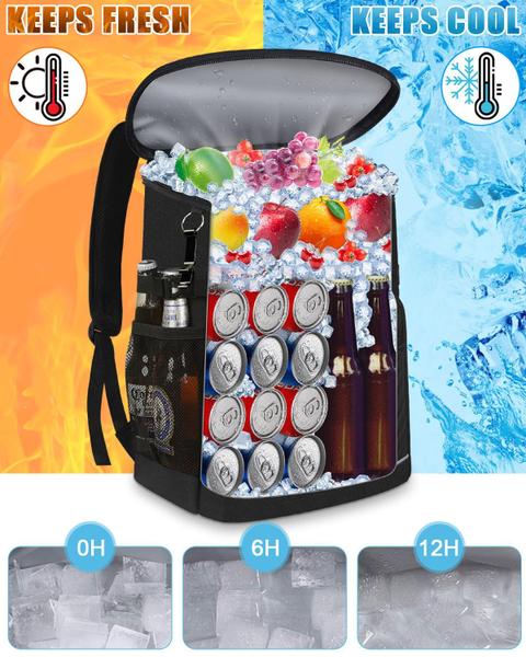 Imagem de Mochila Cooler Capolo Isolada Impermeável 30L Preta