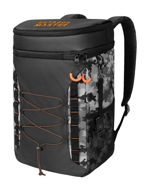 Imagem de Mochila Cooler OutdoorMaster Leak-Proof 21L para acampar na praia