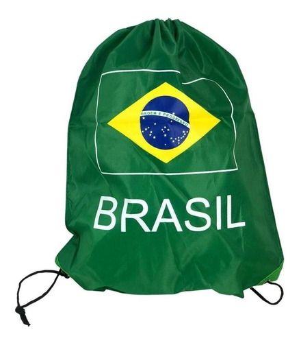 Imagem de Mochila Cordão Sacola Unissex Fitness Esportiva Copa