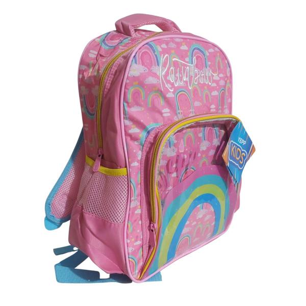 Mochila Costa Infantil Escolar Grande Rainbow Arco Iris Yepp Imagem de Mochila Costa Infantil Escolar Grande Rainbow Arco Iris Yepp