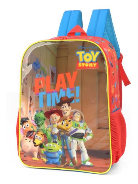 Imagem de Mochila Costa Infantil Toy Story Woody Buzz Disney Luxcel