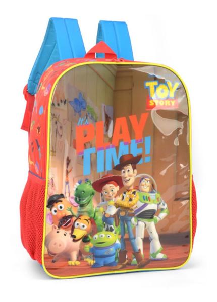 Imagem de Mochila Costa Infantil Toy Story Woody Buzz Disney Luxcel