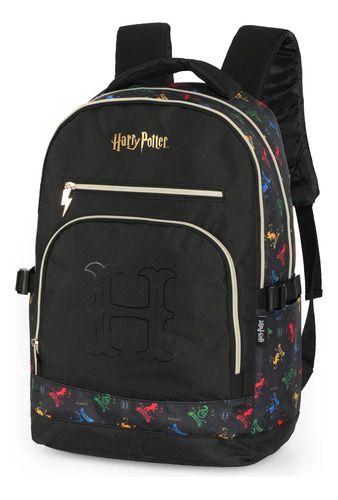 Imagem de Mochila Costa Juvenil Porta Notebook Original Harry Potter