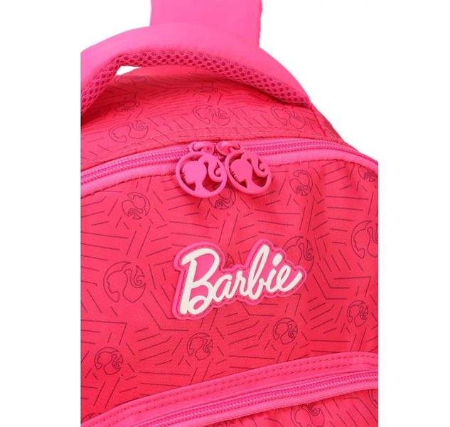 Imagem de Mochila Costas Barbie 18' Rosa Pink Luxcel Porta Notebook