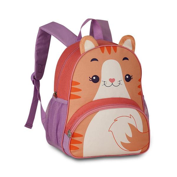 Imagem de Mochila Costas Bichinhos Pets Escolar Infantil Passeio