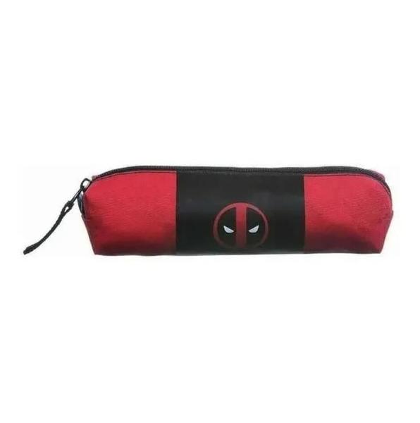 Imagem de Mochila Costas Deadpool Escolar Infantil E Estojo Soft