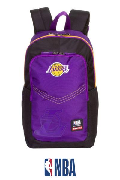 Imagem de Mochila Costas Duplo Compartimento Lakers NBA Legends