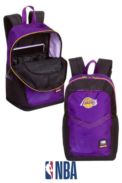 Imagem de Mochila Costas Duplo Compartimento Lakers NBA Legends