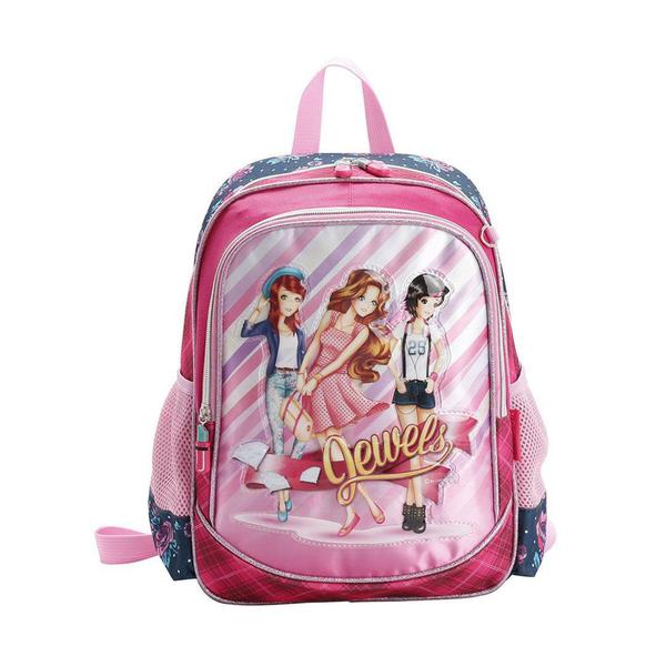 Imagem de Mochila Costas Escolar Infantil Jewels Chenson 8731558 Rosa