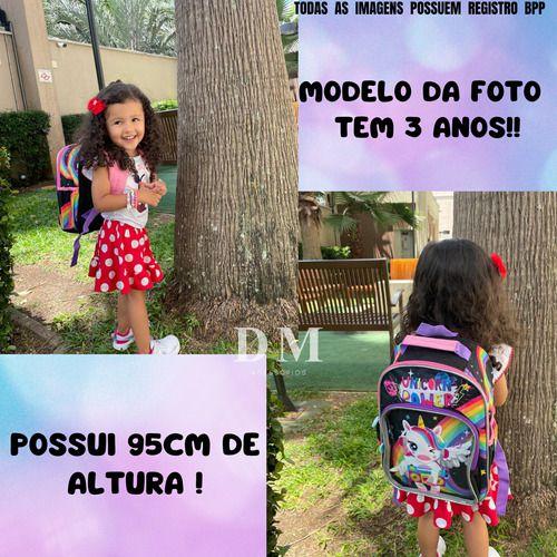 Imagem de Mochila Costas Escolar Infantil Menino E Menina Creche