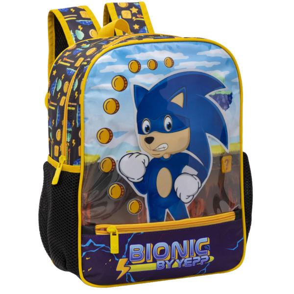 Imagem de Mochila Costas Escolar Infantil Menino Sonic Tails Yepp Bionic