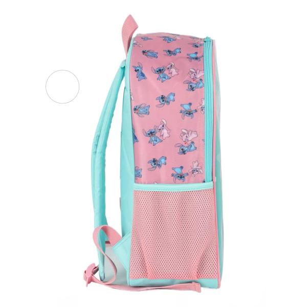 Imagem de Mochila Costas Escolar Infantil Verde Lilo & Stitch Disney