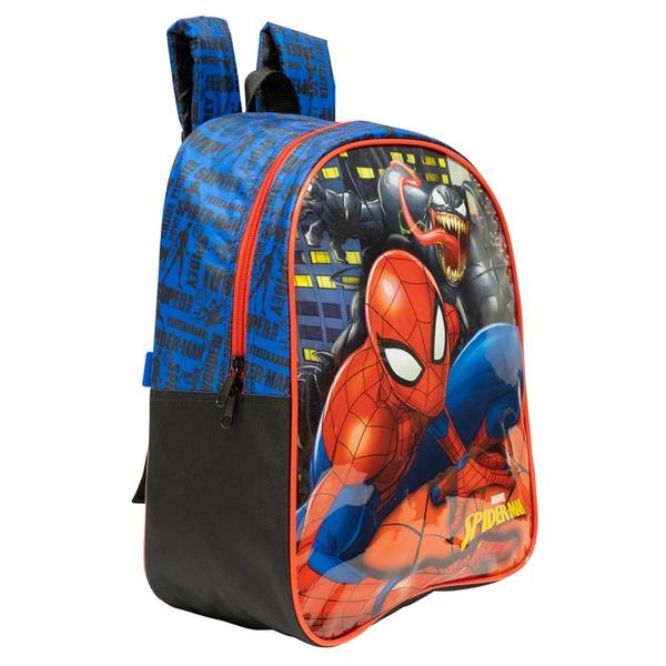 Imagem de Mochila Costas Escolar Spider Man Vermelho e Preto Xeryus