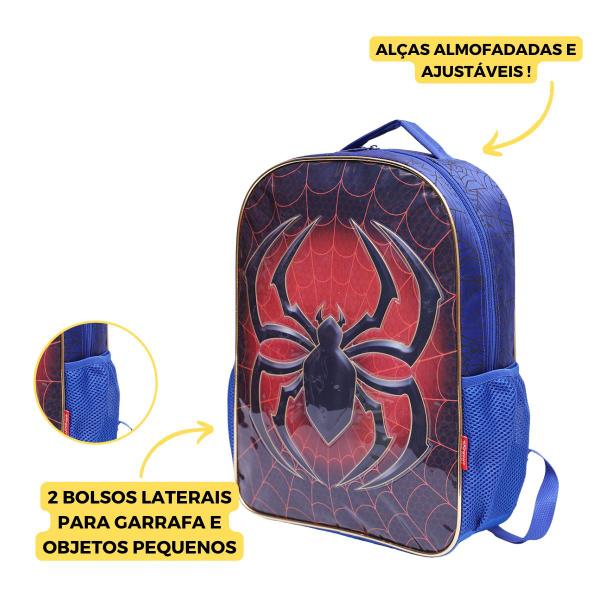 Imagem de Mochila Costas Escolar Super Spider Infantil Meninos