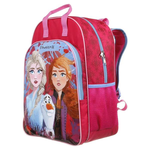 Imagem de Mochila Costas Frozen Escolar Infantil e Estojo Soft Meninas