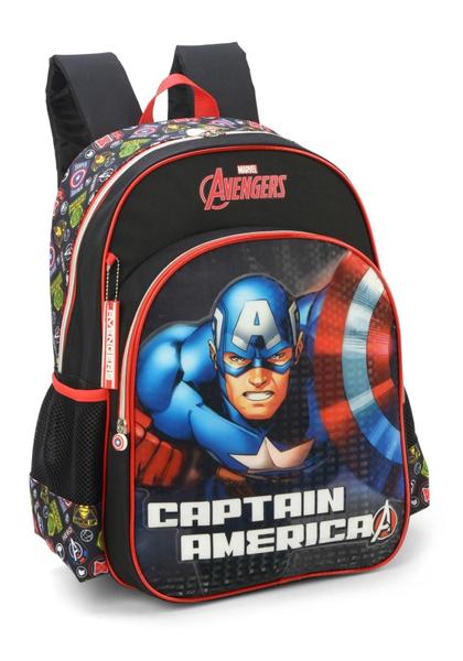 Imagem de Mochila Costas Infantil Capitão América Luxcel Is39551Ag