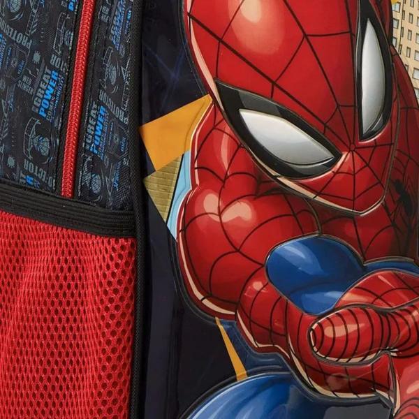 Imagem de Mochila Costas Infantil Escolar Marvel Spider-Man Xeryus 13342