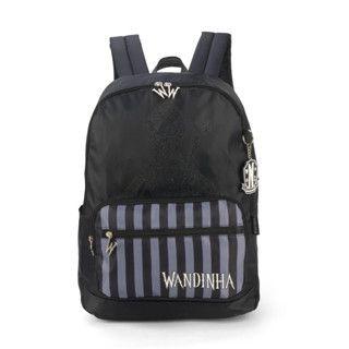 Imagem de Mochila Costas Juvenil Escolar Curso Passeio Wandinha MS47262WDD