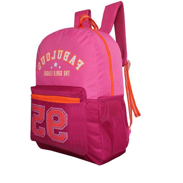 Imagem de Mochila Costas Rosa Mf23169 Estilosa Clio