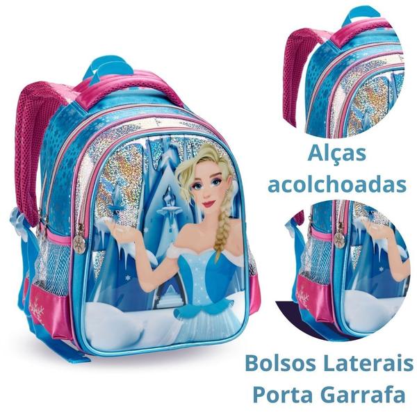 Imagem de Mochila Creche Infantil Princesa Do Gelo