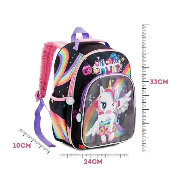 Imagem de Mochila Creche Infantil Unicornio